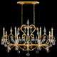 Schonbek - 3795N-23H - 12 Light Chandelier - Renaissance - Etruscan Gold