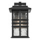Beacon Square One Light Outdoor Wall Mount (49830BKT)