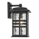 Beacon Square One Light Outdoor Wall Mount (49830BKT)