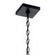 Vath Four Light Foyer Pendant (52029BKNBR)