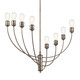 Hatton Eight Light Chandelier (52255CLP)