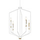 Armand Four Light Foyer Pendant (52351WH)