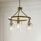 Everett Three Light Chandelier (52377NBR)