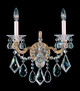 Schonbek - 5001-48R - Two Light Wall Sconce - La Scala - Antique Silver