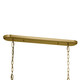 Heddle Eight Light Linear Chandelier (52467NBR)