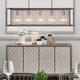 Cadina Five Light Island Pendant (1335-MBBN-LED45C)