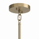 Madden Four Light Chandelier/Semi Flush Mount (52716CPZ)