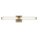 Laurene LED Linear Bath in Champagne Bronze (12-55238CPZLED)