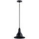 Kichler - 59058BKT - One Light Outdoor Pendant - Hampshire - Textured Black