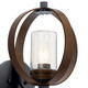 Grand Bank One Light Outdoor Wall Mount in Auburn Stained (12-59066AUB)