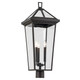 Regence Three Light Outdoor Post Mount (59129OZ)