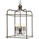 Progress Lighting - P500037-020 - Six Light Foyer Pendant - Assembly Hall - Antique Bronze