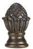 Cal Lighting - FA-5012B - Resin Finial - Finials - Medium Brown