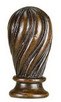 Cal Lighting - FA-5017A - Resin Finial - Finials - Light Brown