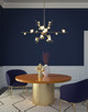 Kuzco Lighting - CH50848-BK - LED Chandelier - Geode - Black