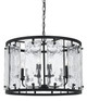 Cal Lighting - FX-3650-6 - Six Light Chandelier - Blacksmith