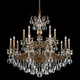 Schonbek - 5685-48R - 15 Light Chandelier - Milano - Antique Silver