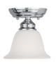 Livex Lighting - 1350-05 - One Light Ceiling Mount - Essex - Polished Chrome