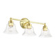 Moreland Three Light Vanity Sconce (16943-02)