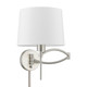 Swing Arm Wall Lamps One Light Swing Arm Wall Lamp (40044-91)