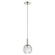 Whitfield One Light Pendant in Polished Nickel (107-46321-35)