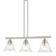 Moreland Three Light Linear Chandelier (46487-91)