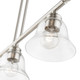 Moreland Three Light Linear Chandelier (46487-91)