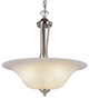 Trans Globe Imports - 9284 BN - Three Light Chandelier - Aspen - Brushed Nickel