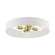 Venlo Four Light Semi-Flush Mount (46928-12)