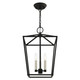Devone Three Light Convertible Semi Flush/Lantern (49433-04)