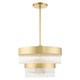 Livex Lighting - 49824-33 - Five Light Chandelier - Norwich - Soft Gold