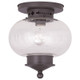 Livex Lighting - 5036-07 - One Light Ceiling Mount - Harbor - Bronze