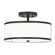 Livex Lighting - 62627-07 - Two Light Ceiling Mount - Park Ridge - Bronze