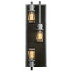 Varaluz - 268W03SL - Three Light Wall Sconce - Lofty - Steel