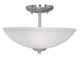 Maxim - 10042FTSN - Two Light Semi-Flush Mount - Logan - Satin Nickel