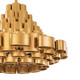 Totally Tubular Four Light Pendant (369P04AGCB)