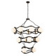 Black Betty 18 Light Chandelier (374C18CBFG)