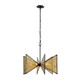 Machina Six Light Chandelier (379C06MBS)
