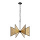 Machina Six Light Chandelier (379C06MBS)
