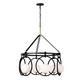 Stopwatch Six Light Pendant