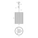 Jacob's Ladder Six Light Foyer Pendant (391F06FG)