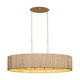 Jacob's Ladder Six Light Linear Pendant (391N06FG)
