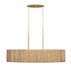 Jacob's Ladder Six Light Linear Pendant (391N06FG)