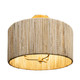 Varaluz - 391S03FG - Three Light Semi-Flush Mount - Jacob's Ladder - French Gold