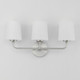 Bristol Three Light Bath Vanity in Satin Nickel (16-12093SWSN)