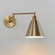 Library One Light Wall Sconce in Heritage (16-12220HR)