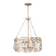 Ethereal Rose Six Light Chandelier (500C06HGOB)