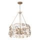 Ethereal Rose Six Light Chandelier (500C06HGOB)
