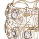 Ethereal Rose Six Light Chandelier (500C06HGOB)