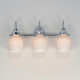 Milk Three Light Bath Vanity (12333WTPC)